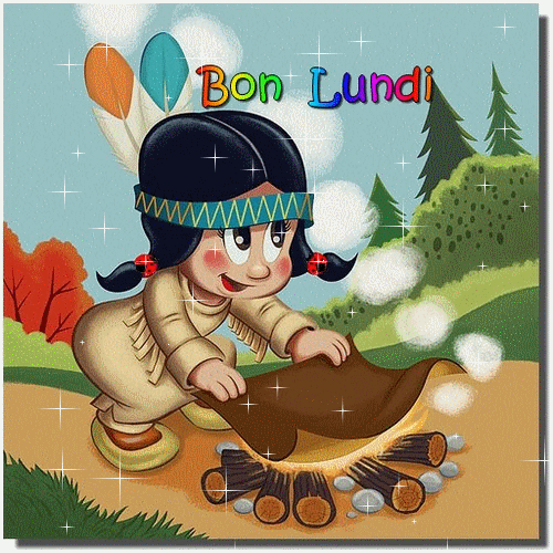 Gif animé Bon lundi indien